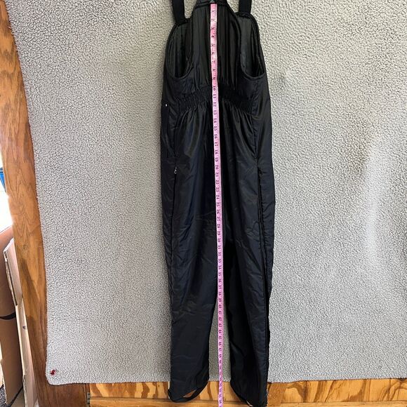 Walls Blizzard Pruf Bib Overalls Men Medium Black Insulated Ski Snow Y2K VIntage - Picture 15 of 16